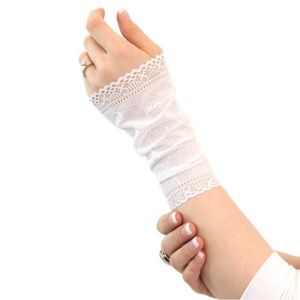 Set of 3 Never Worn - tattoo cover ups - lace - handmade by Forgotton Cotton